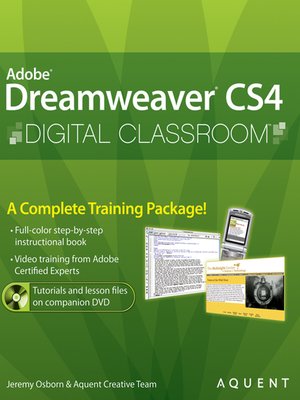 cover image of Dreamweaver CS4 Digital Classroom